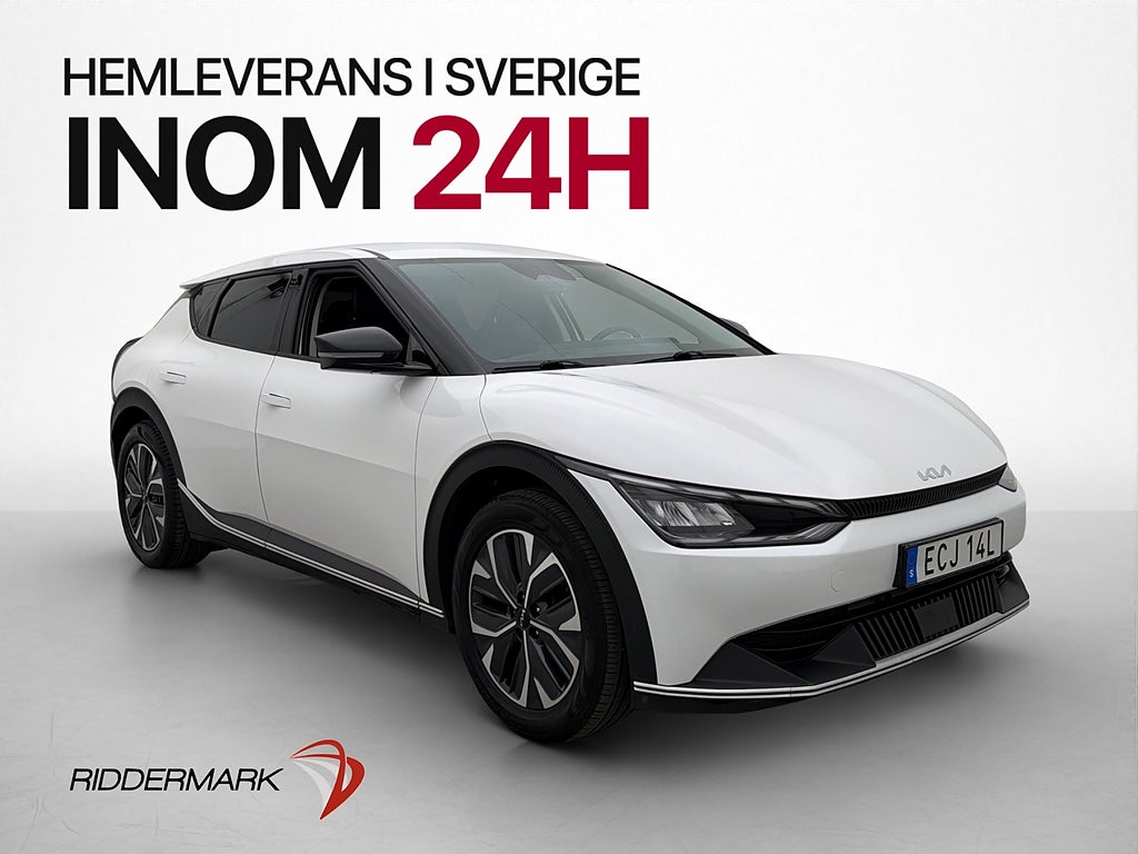 Kia EV6 77.4 kWh 228hk Dragkrok Kamera  CarPlay Elstol MOMS