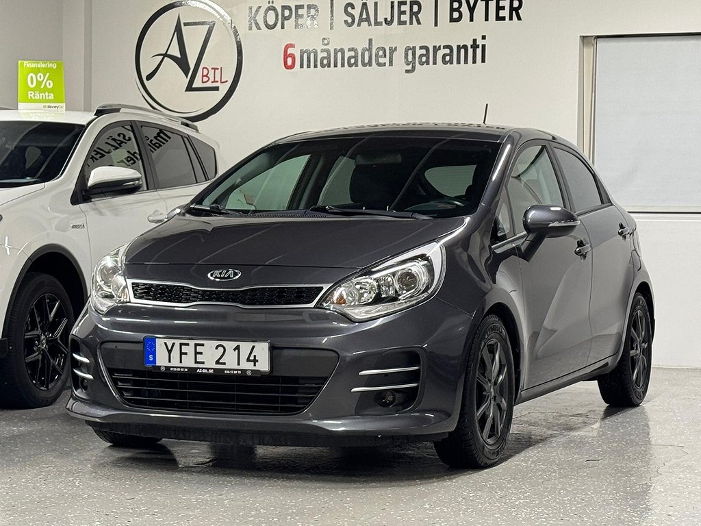 Kia Rio 5-dörr 1.2 CVVT GLS 1ÄG GPS KAMERA TOPPSKICK