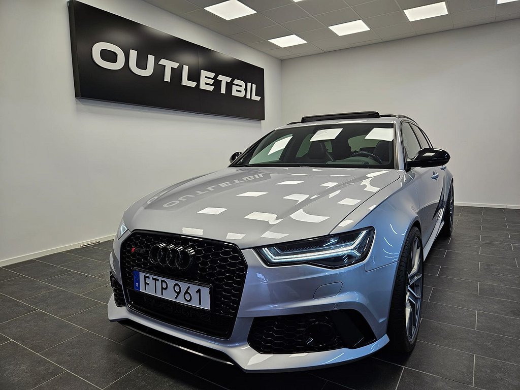 Audi RS6 RS6 Performance 4,0 TFSI V8 605hk Panorama SvSåld