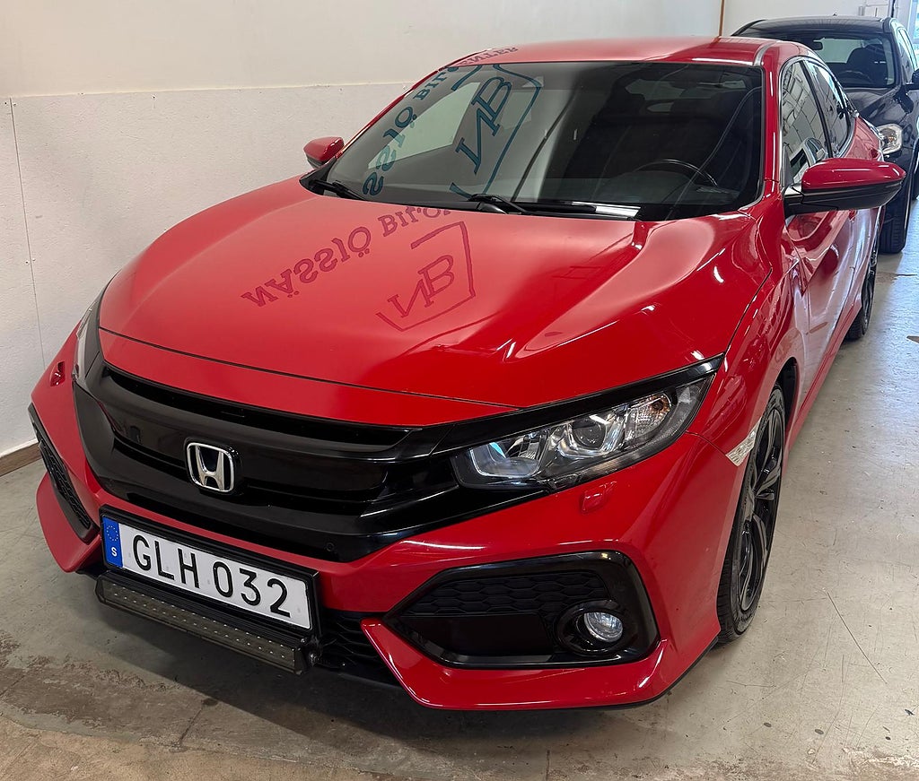 Honda Civic 5-dörrar 1.0 CVT Elegance Euro 6