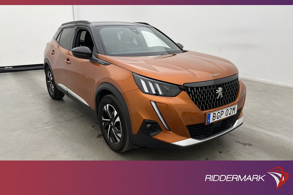 Peugeot 2008 PureTech 130hk GT-Line Kamera Halvskinn CarPlay