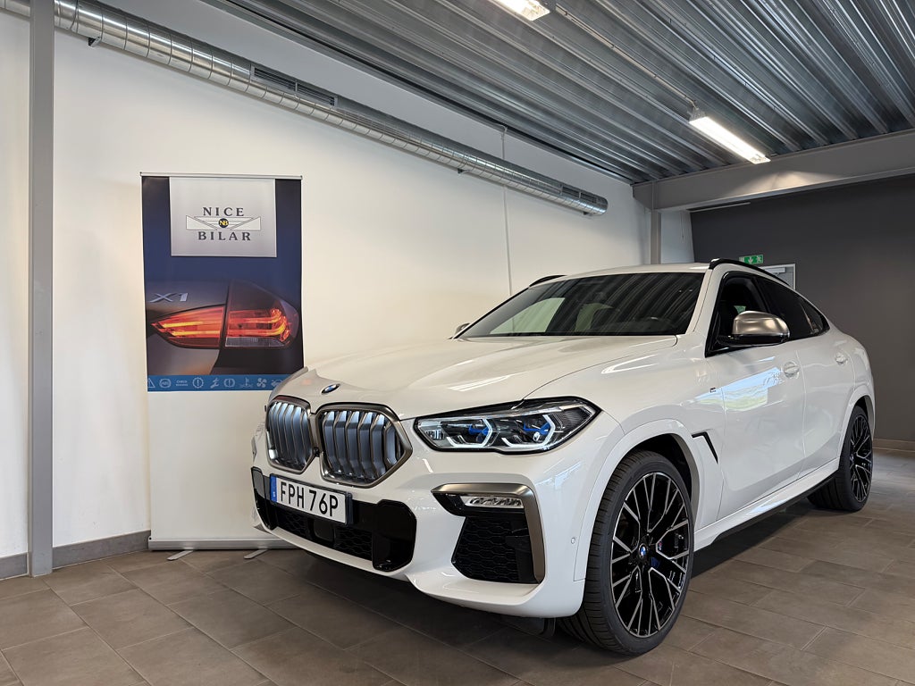 BMW X6 M50i Ultimate Edition B&W SkyLonge HuD Laser Värmare 