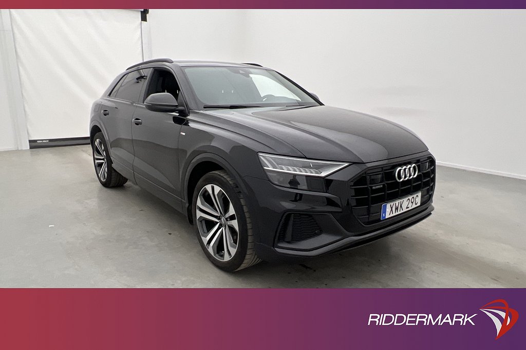 Audi Q8 50 TDI Q S-Line Pano B&O Cockpit HD-Matrix Värm Drag