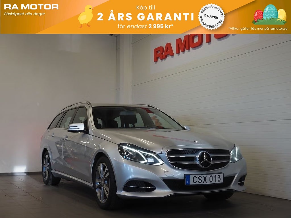 Mercedes-Benz E 220 T 7G-Tronic 170hk  Avantgarde Låga mil! 2014