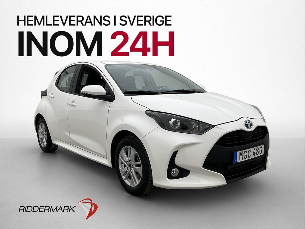 Toyota Yaris Hybrid 116hk Active MOMS Kamera Rattvärme