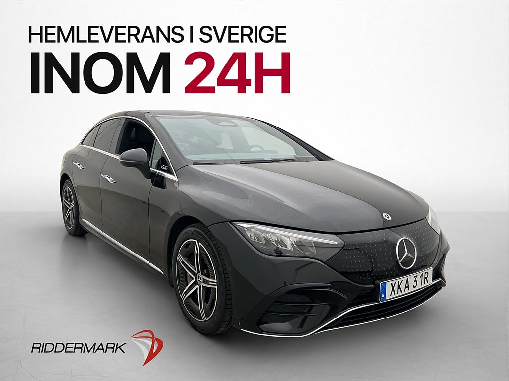 Mercedes-Benz EQE 350 4MATIC AMG Värmare Pano Kamera Skinn