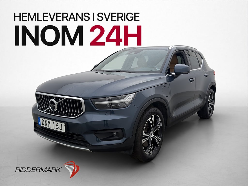 Volvo XC40 Recharge T5 Inscription Pano H/K 360° Läder Drag