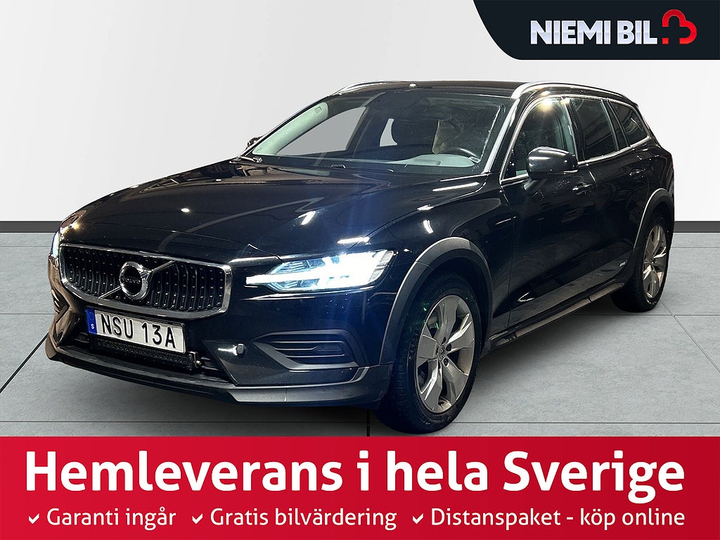 Volvo V60 Cross Country D4 AWD Geartronic Momentum Ledramp/Dvärm/MoK/Drag/Sov