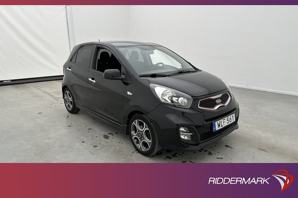 Kia Picanto 1.0 69hk Advance Rattvärme 0,38l/mil Låg Skatt