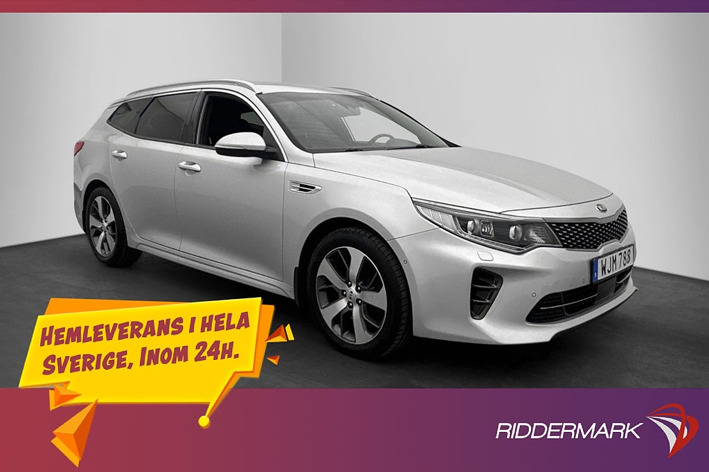 Kia Optima Sport Wagon 141hk GT-Line Kamera Navi Skinn