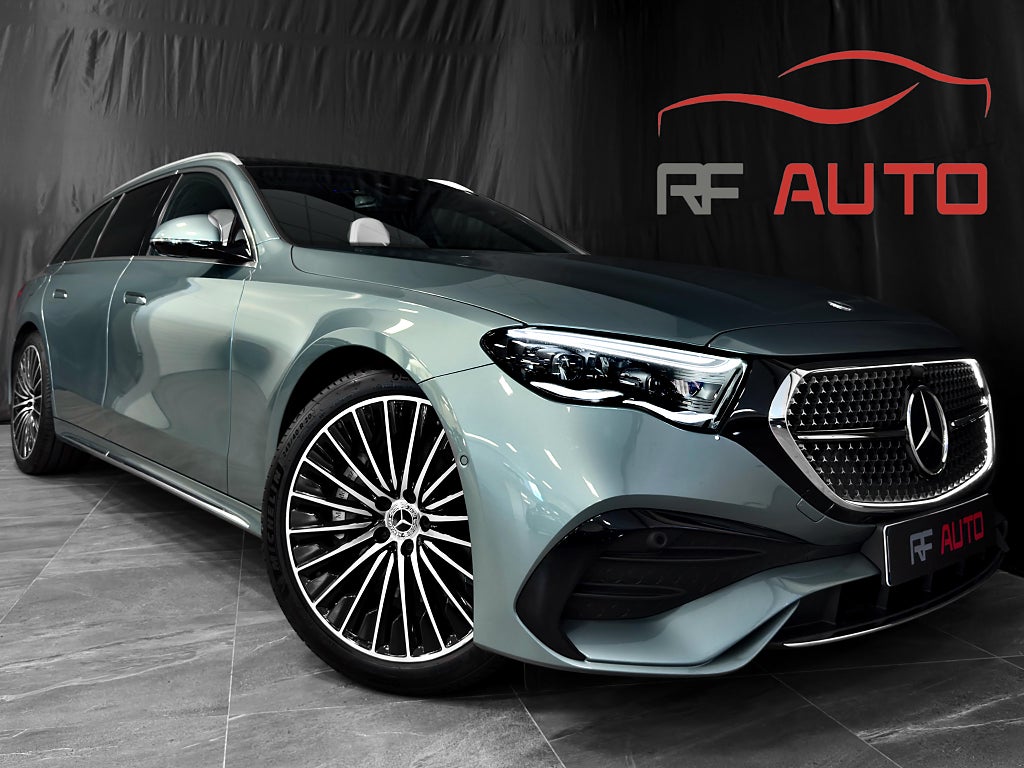 Mercedes-Benz E 300 T e AMG Hyperscreen pano SE-UTR 313hk