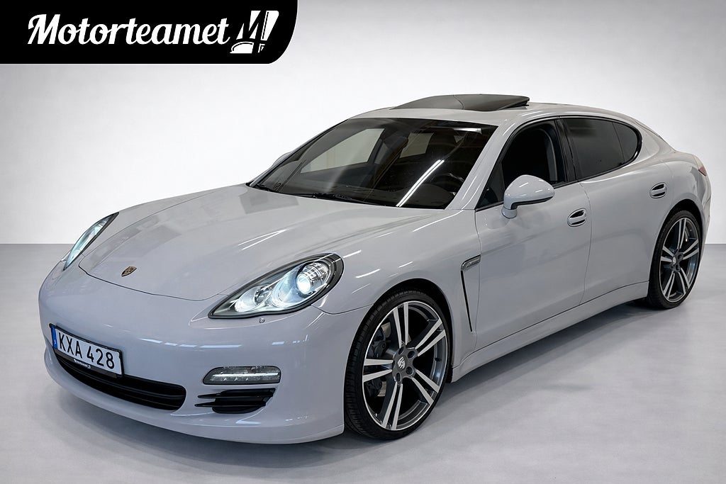 Porsche Panamera 3.6 V6 AWD Taklucka Chrono SV-Såld GPS 14-vägs PASM