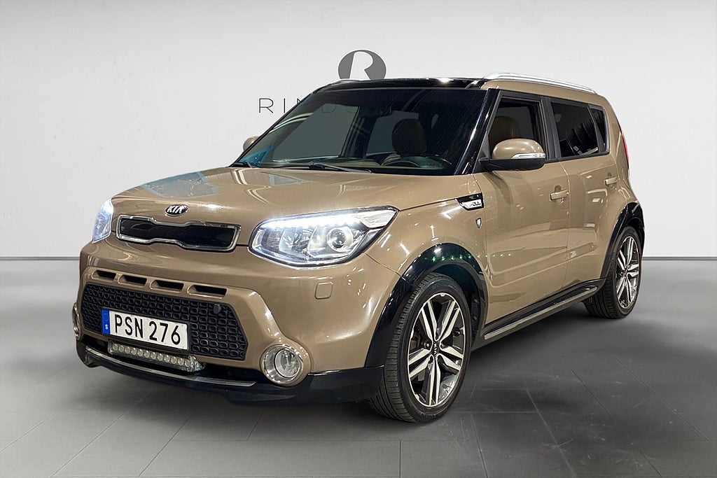 Kia Soul 1.6 GDI 132 HK GLS PANO PDC M&K 0.56L/MIL 16100MIL 18"