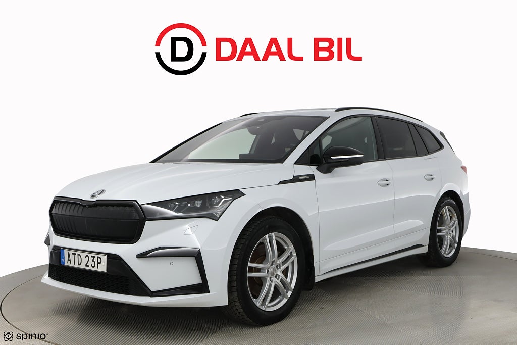 Skoda Enyaq iV 80 204HK 82kWh SPORT LINE CANTON® PANO PVÄRM 360KAM HUD