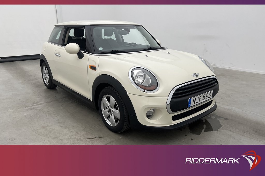 MINI One 102hk Pepper Sensorer Keyless Lågskatt 0,42l/Mil