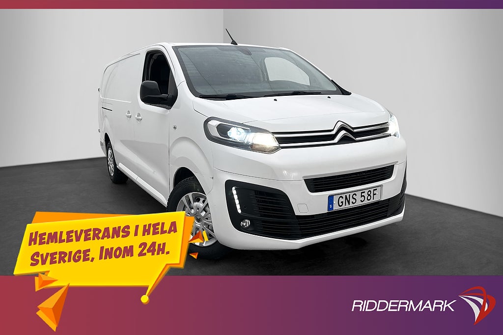 Citroën jumpy L3 2.0 Värm Kamera Drag V-Inredd CARPLAY Moms