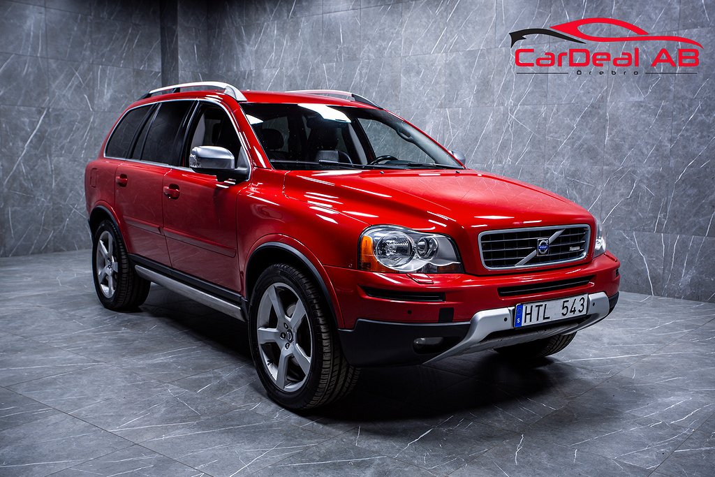 Volvo XC90 D5 AWD 185hk R-Design 7-Sits Navi Skinn BLIS Drag