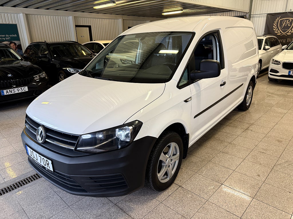 Volkswagen Caddy Maxi 2.0 TDI 1 ägare Värmare Ny kamrem Moms