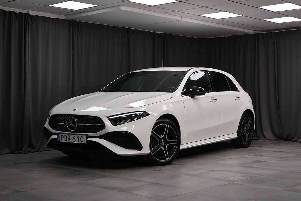 Mercedes-Benz A 250 e AMG Advanced Plus LED Night Rattvärme MOMS