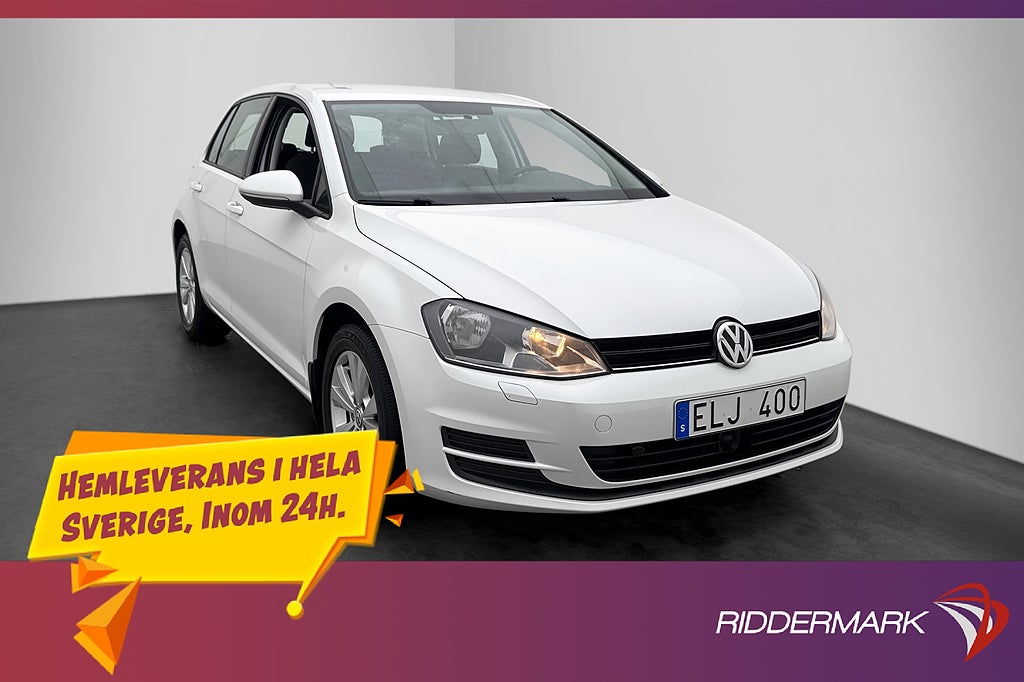 Volkswagen Golf 1.2 TSI Masters 1 Brukare Värmare Adapt-fart