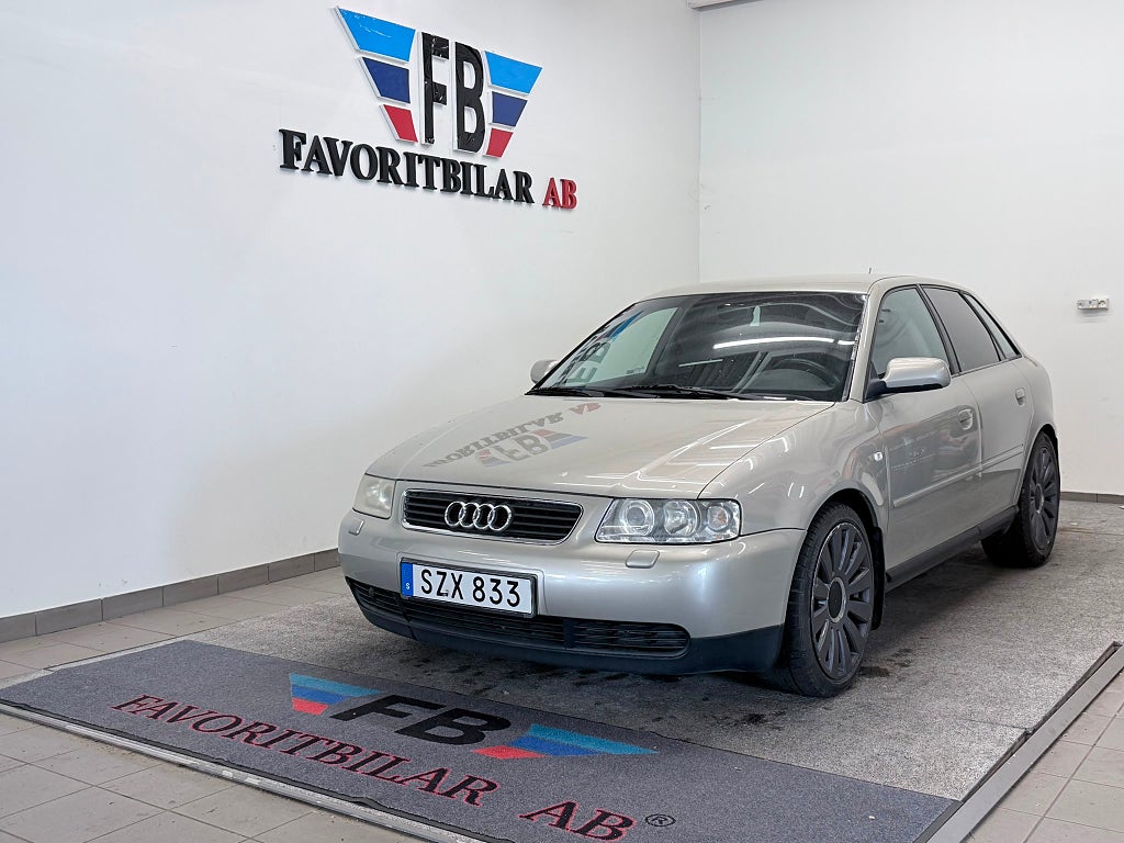 Audi A3 5-dörrar 1.8 20v Turbo Attraction Euro 4