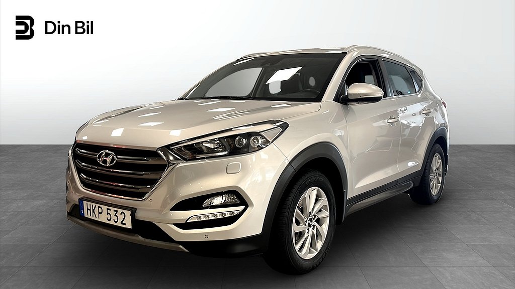 Hyundai Tucson 1,6 T-GDI 177hk 4WD Drag/Kamera/Elbaklucka