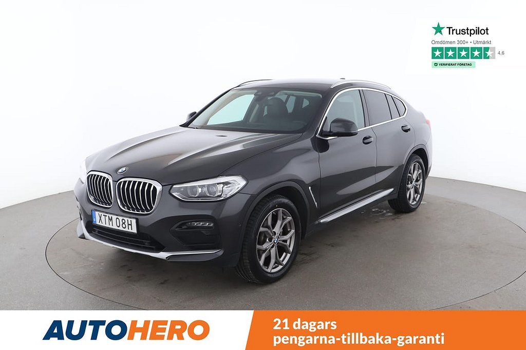 BMW X4 xDrive20d Gesture control, Dragkrok, 190HK