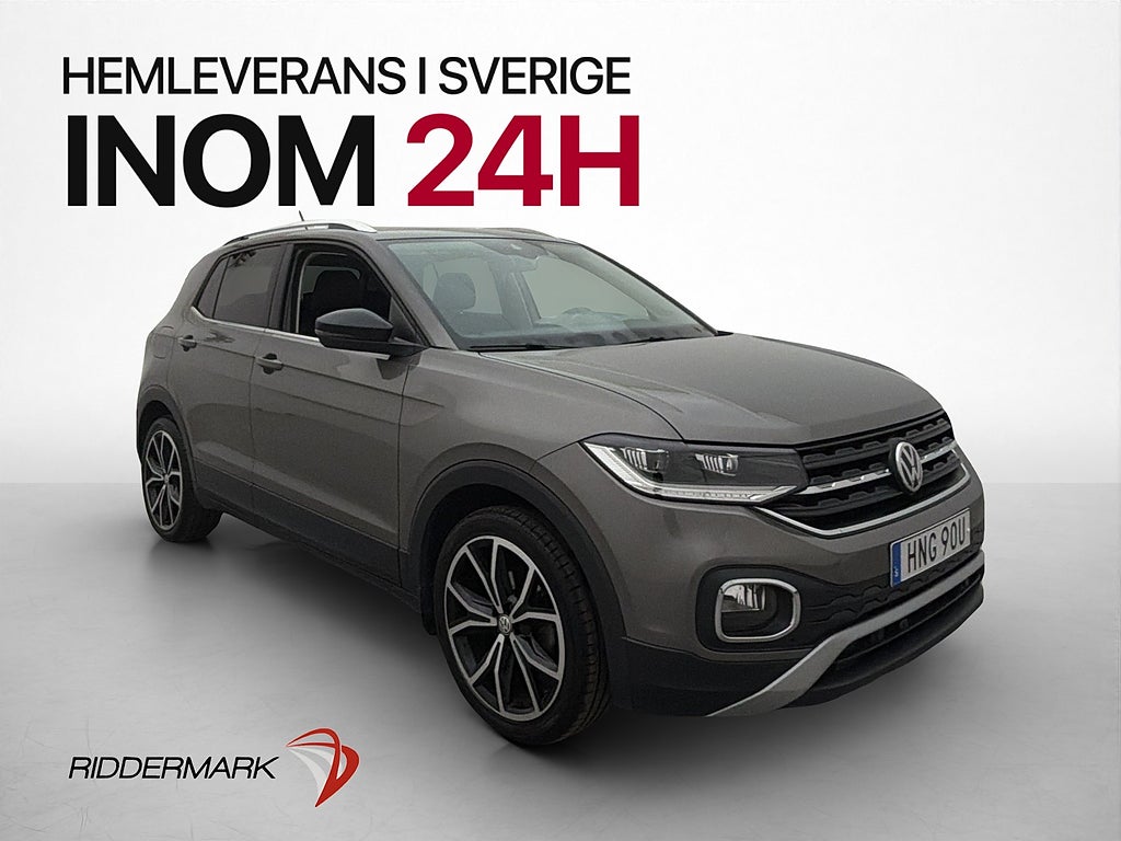 Volkswagen T-CROSS 1.0 TSI 116hk GT Värmare Adaptiv CarPlay