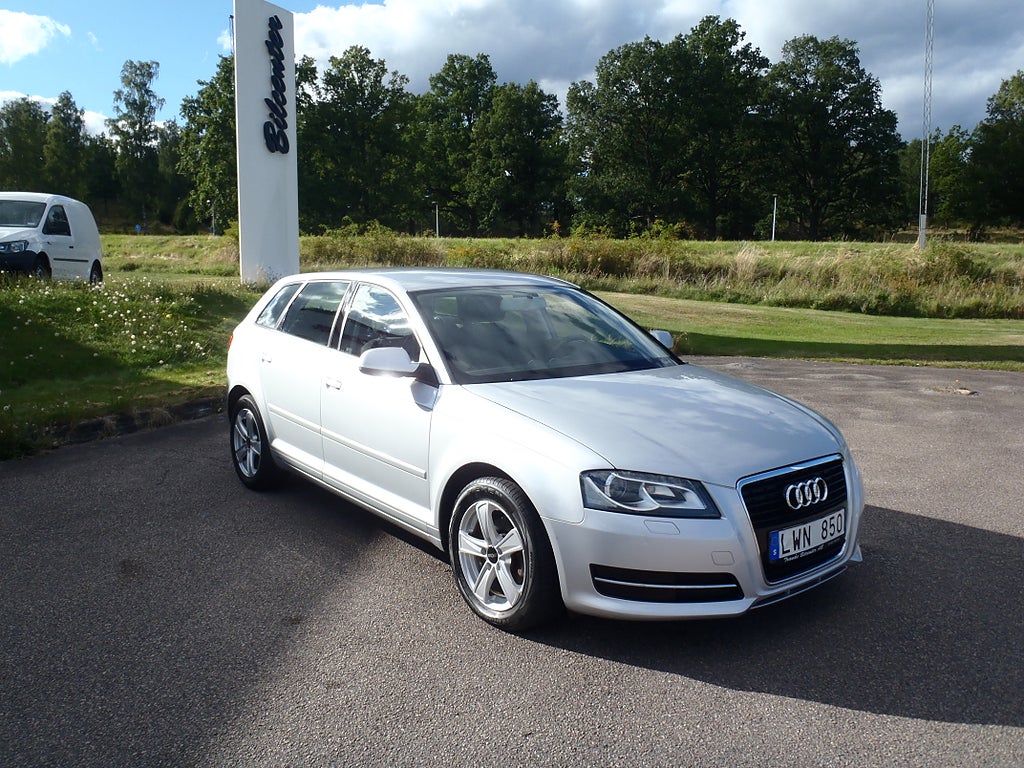 Audi A3 Sportback 1.6 TDI, 105hk, 9900 mil