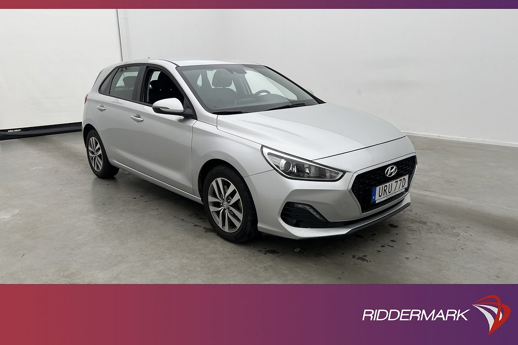 Hyundai i30 1.4 T-GDi 140hk Trend Kamera CarPlay Rattvärme