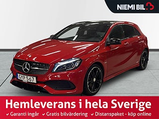 Mercedes-Benz A 220 d AMG Sport Pano/Kamera/MoK-värm/AdaptivFart/SoV – bild 1