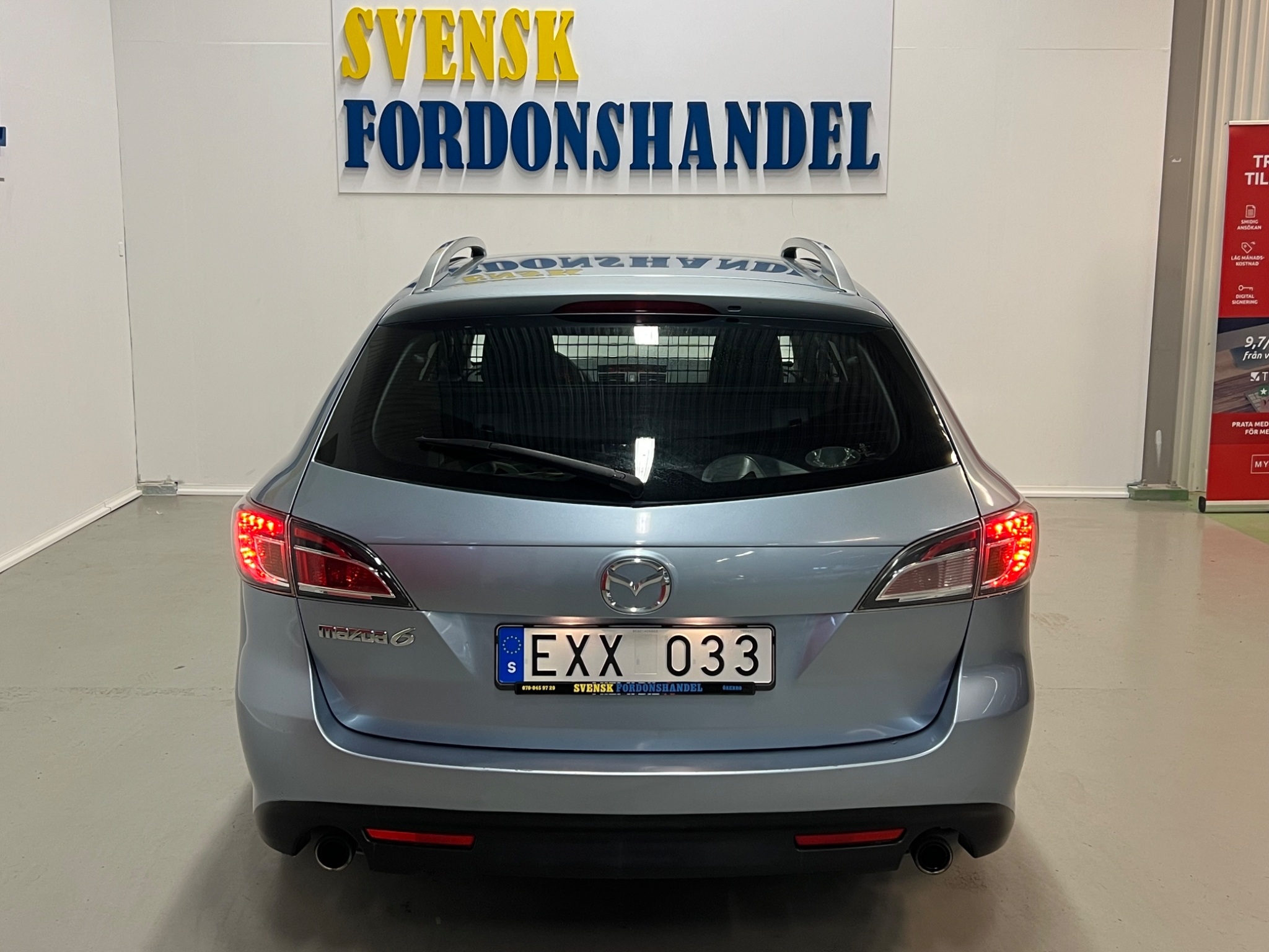 Mazda 6 Wagon 2.0 MZR-DISI (1 ÄGARE) 2010, kuva 6/55