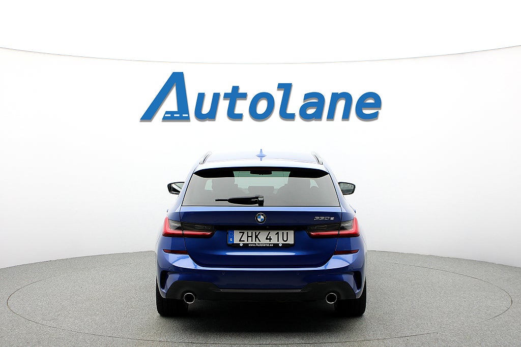 BMW 330e Touring M-Sport, Laser,  360°, H/K, Värmare 292hk