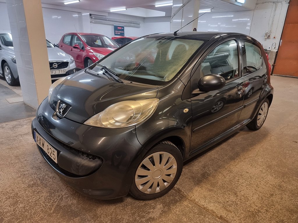 Peugeot 107 5-dörrar 1.0 Euro 4,Nybesiktigad,Kamkedja. 