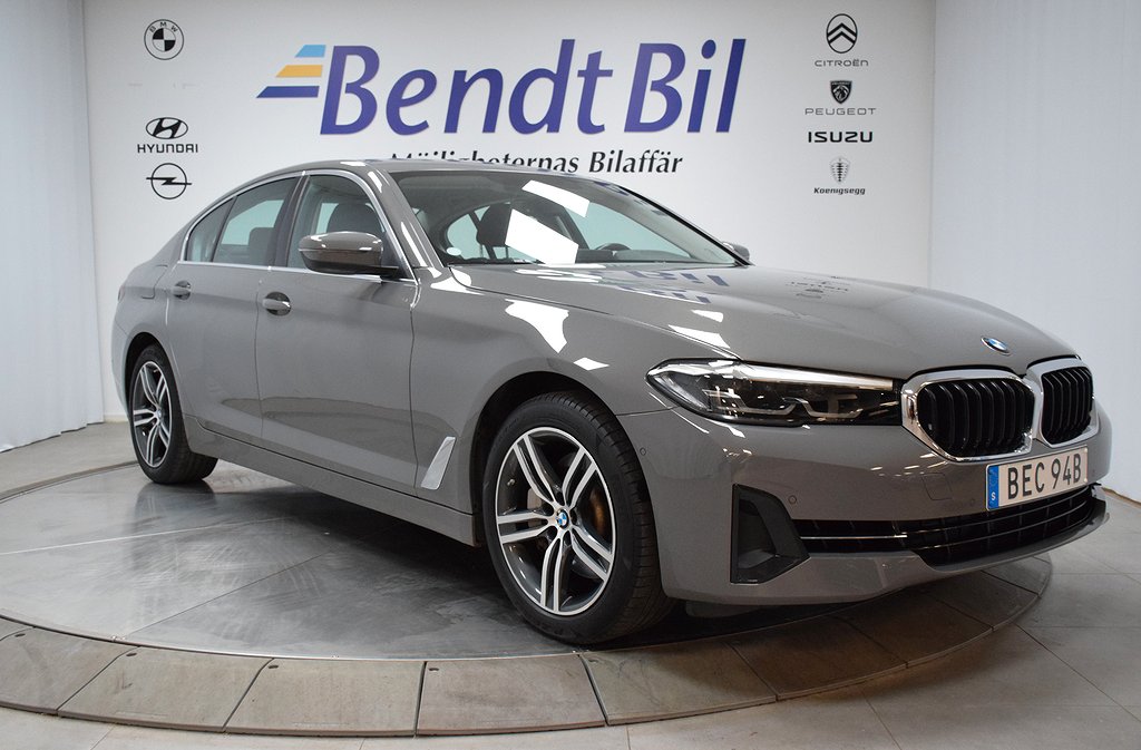 BMW 530e Sedan Laddhybrid / Rattvärme / 1 ägare