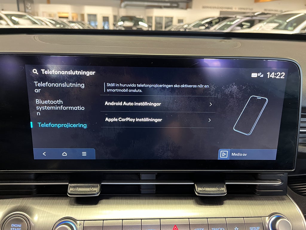 Hyundai Kona Hybrid 1.6 141hk AUT /S+V/Värmare/LED-Ramp/Fullservad thumbnail