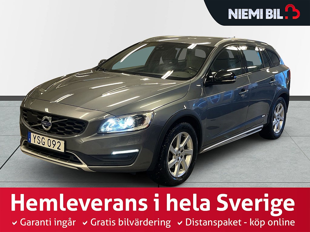 Volvo V60 Cross Country D4 AWD Summum Skinn/Psens/SoV-Däck