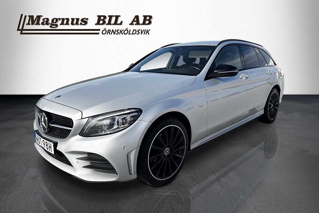 Mercedes-Benz C 220 T d 4MATIC Aut AMG Line, Night Edition D-värm Drag  2021 hos Magnus Bil