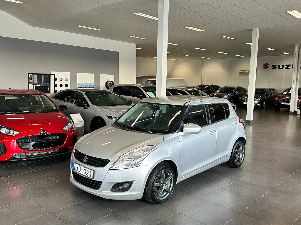 Suzuki Swift 5-dörrar 1.2 VVT Exclusive Automat 