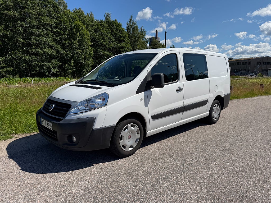Fiat Scudo Crew Cab 5-Sits / Drag / V-hjul 