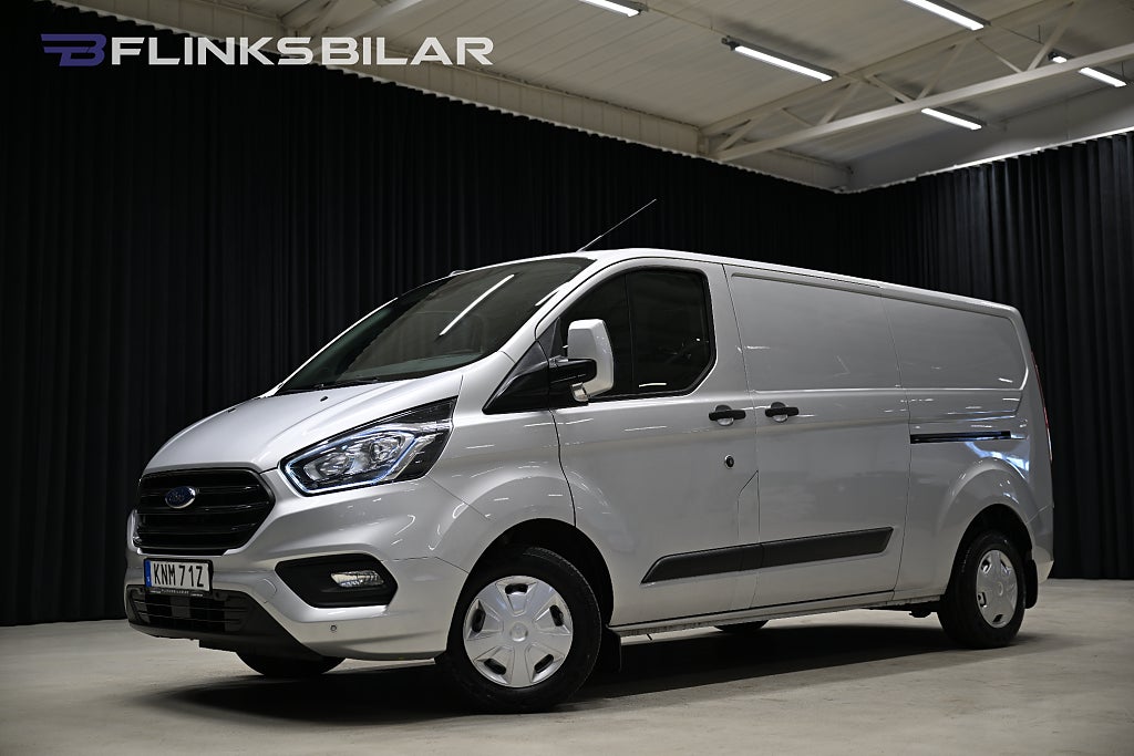 Ford transit 130HK L2 Dubbeldörr|Inredd|Drag|Värmare|Lågmil|Leasbar