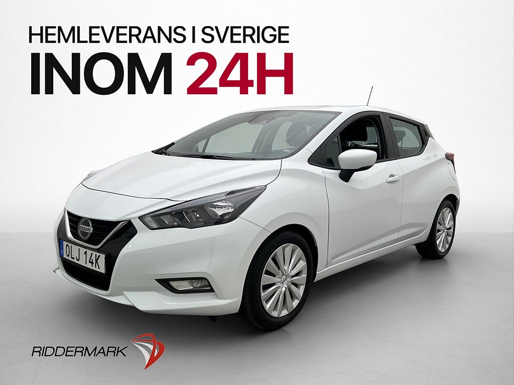 Nissan Micra 1.0 IG-T XTRONIC  Carplay Farthållare P-Sensor