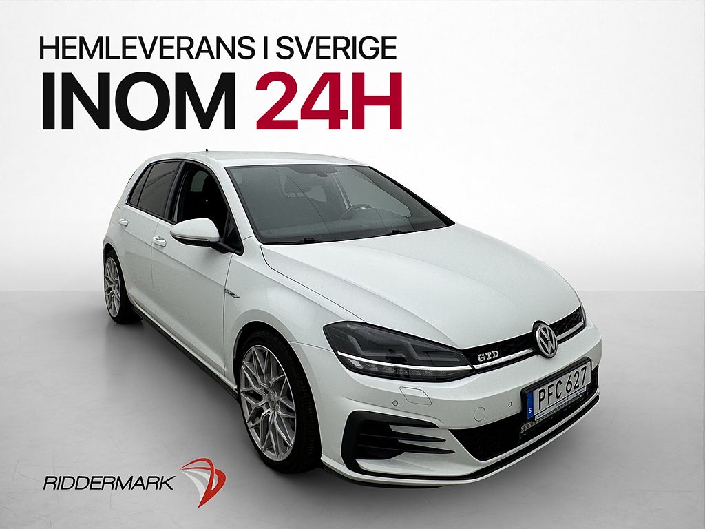 Volkswagen Golf GTD Cockpit Värmare Dynaudio 184hk