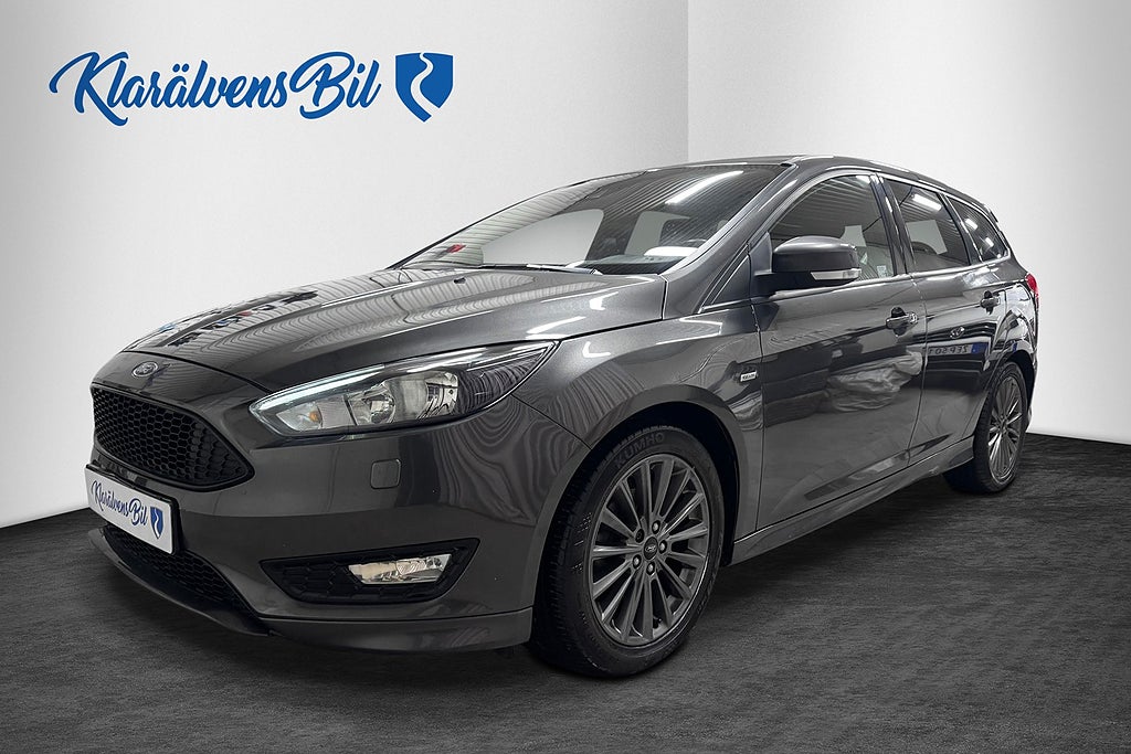 Ford Focus 1.0 EcoBoost ST-Line Euro 6 (125hk) Drag M-värm Kamera 