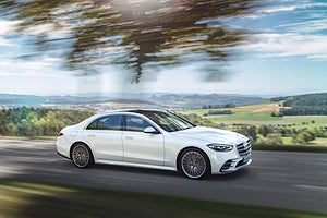 Mercedes-Benz S-Klasse, 2020, Outdoor, Fahraufnahme, Exterieur: Diamantweiß // Mercedes-Benz S-Class, 2020, outdoor, driving shot, exterior: diamond white