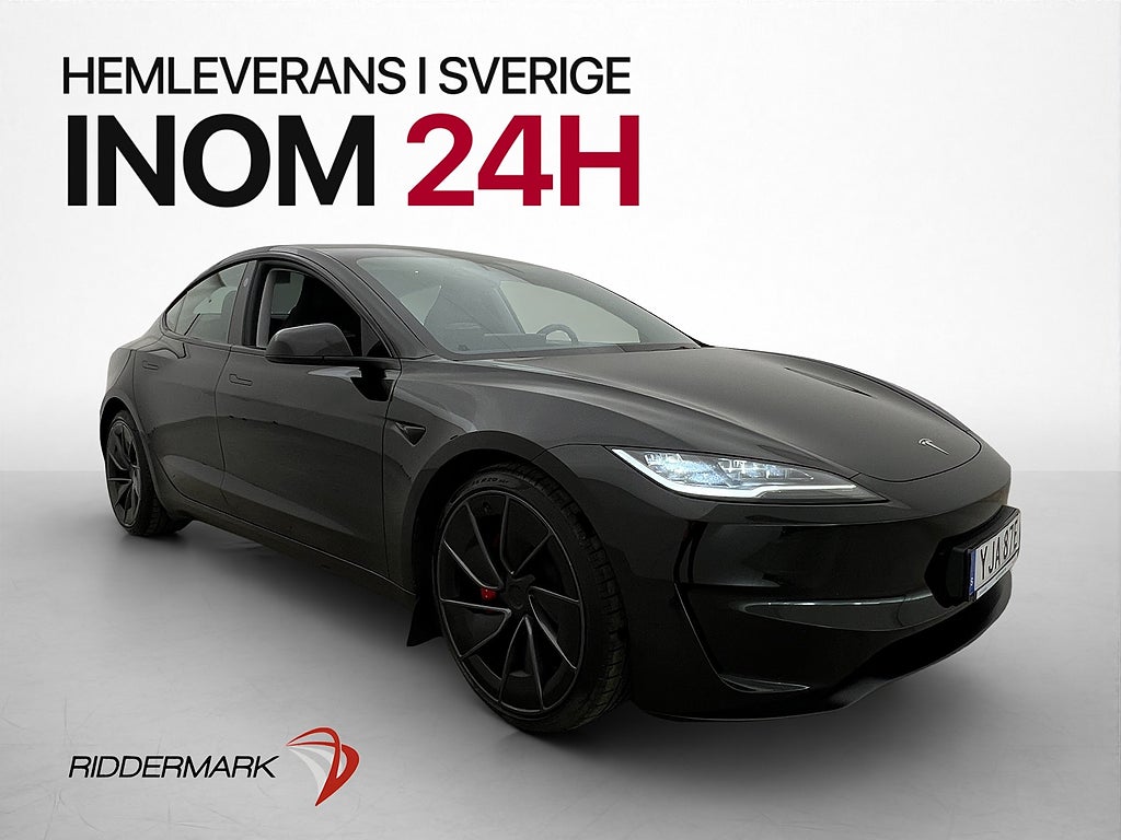 Tesla Model 3 Performance 517hk 1-Ägare MOMS