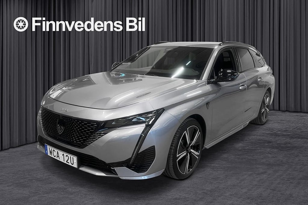 Peugeot 308 SW Hybrid 145 GT AUT *360kamera/Navi/Dragkrok*