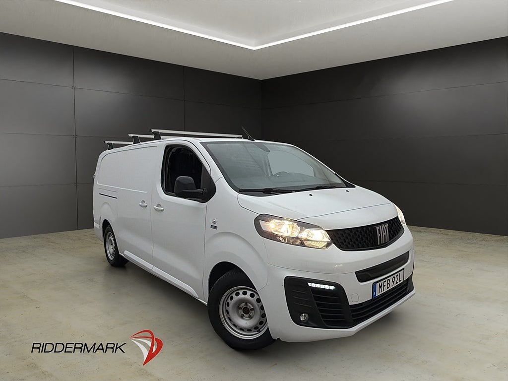 Fiat e-scudo L3 136hk Dragkrok B-Kamera CARPLAY Moms