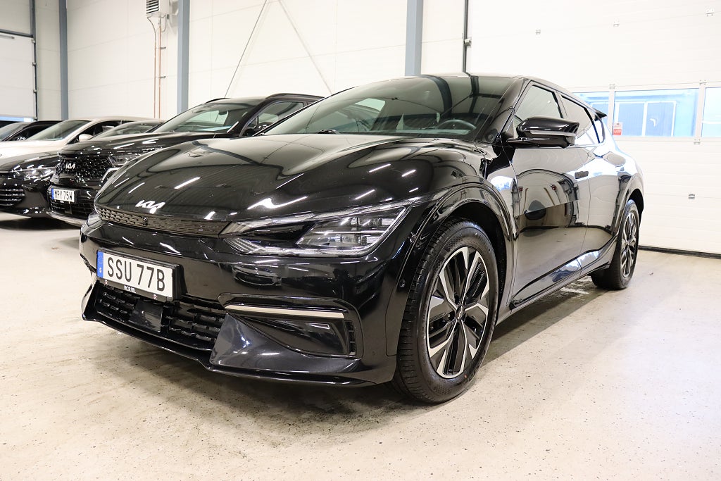 Kia EV6 77.4 kWh AWD GT-Line 1-Ägare 360° Läder -Godkänd 325hk