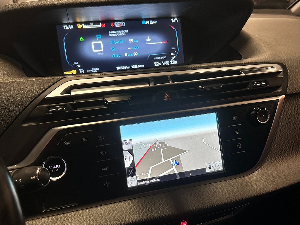 Citroën Grand C4 Picasso 2.0 HDi 150hk EAT 7-sits Exclusive Dragkrok, Bakkamera  thumbnail